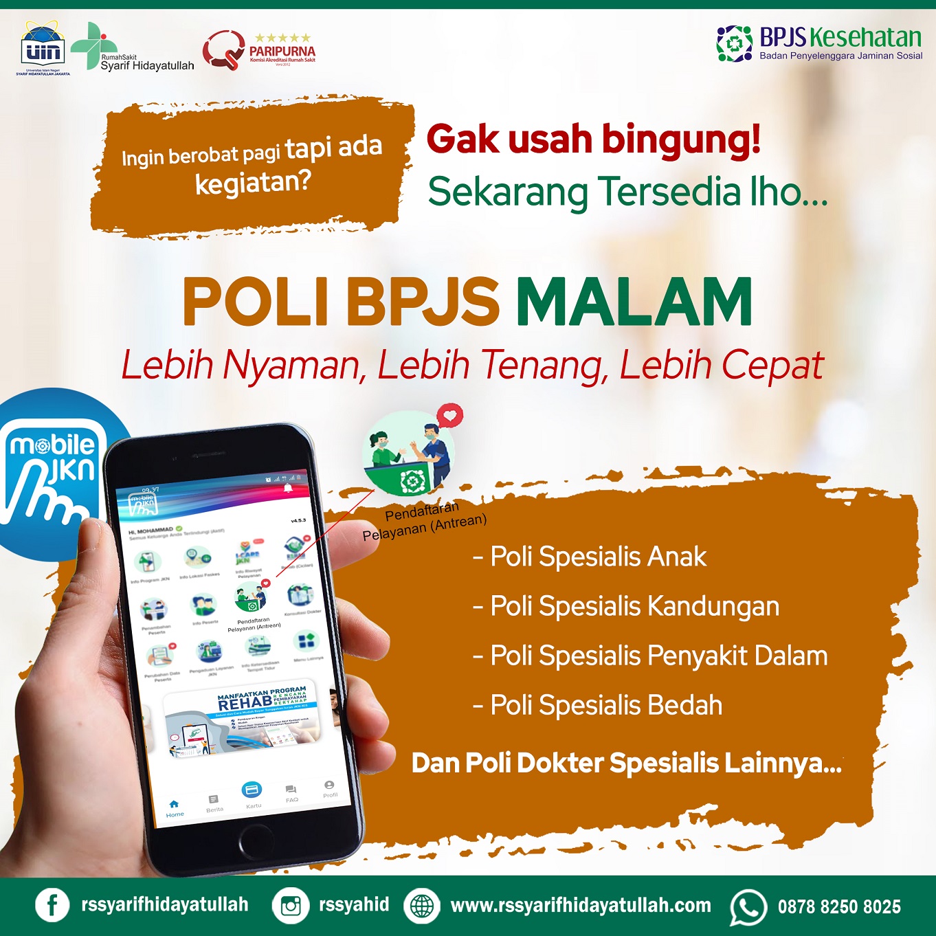 POLI BPJS MALAM WEBsite