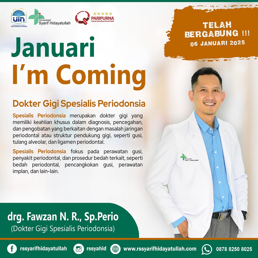 drg Fawzan Nur SpPerio telah bergabung web