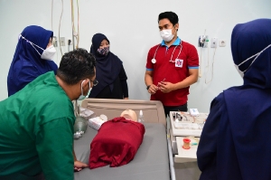 PELATIHAN BTCLS RS SYARIF HIDAYATULLAH TAHUN 2021